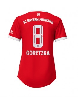 Bayern Munich Leon Goretzka #8 Heimtrikot für Frauen 2022-23 Kurzarm